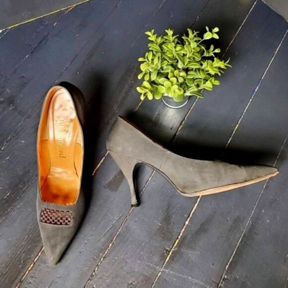 True Vintage Paramount Black Heels - Picture 1 of 8